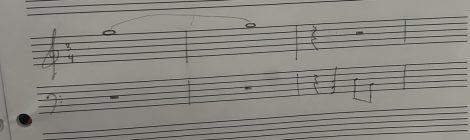 Musical Notation: Violet Turns Into a Giant Blueberry in G minor